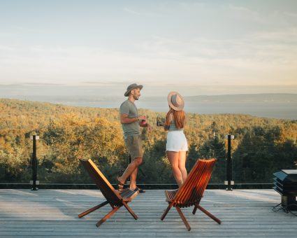 terrasse automne été détente